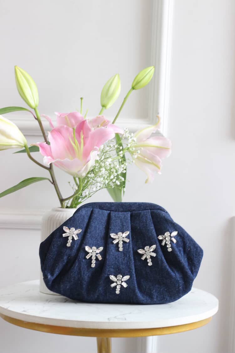 Sparkle Butterfly Denim Batwa