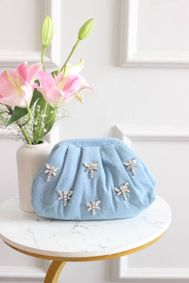 Sparkle Butterfly Denim Batwa