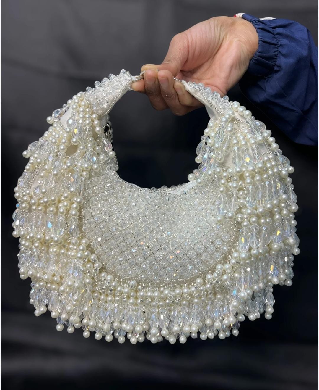 Aabroo Crystal Moon Bag