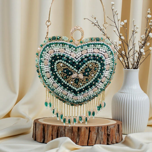 Ruhani Heart Tassel Mini