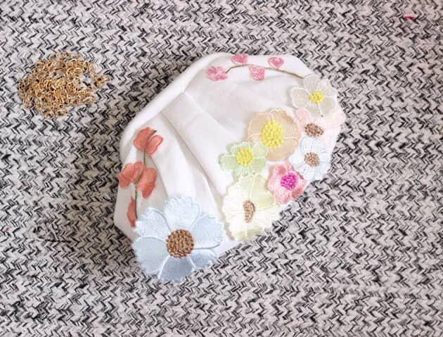 Bloom Denim Batwa Bag
