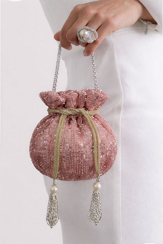 Zareen Sequin Potli