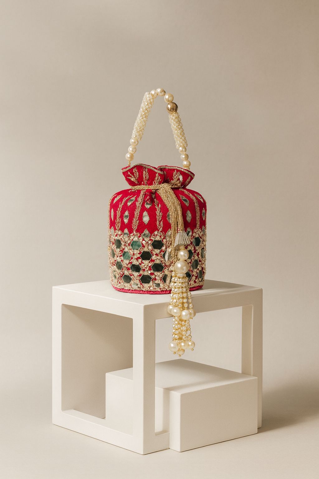 Suhani Mirror Bloom Potli