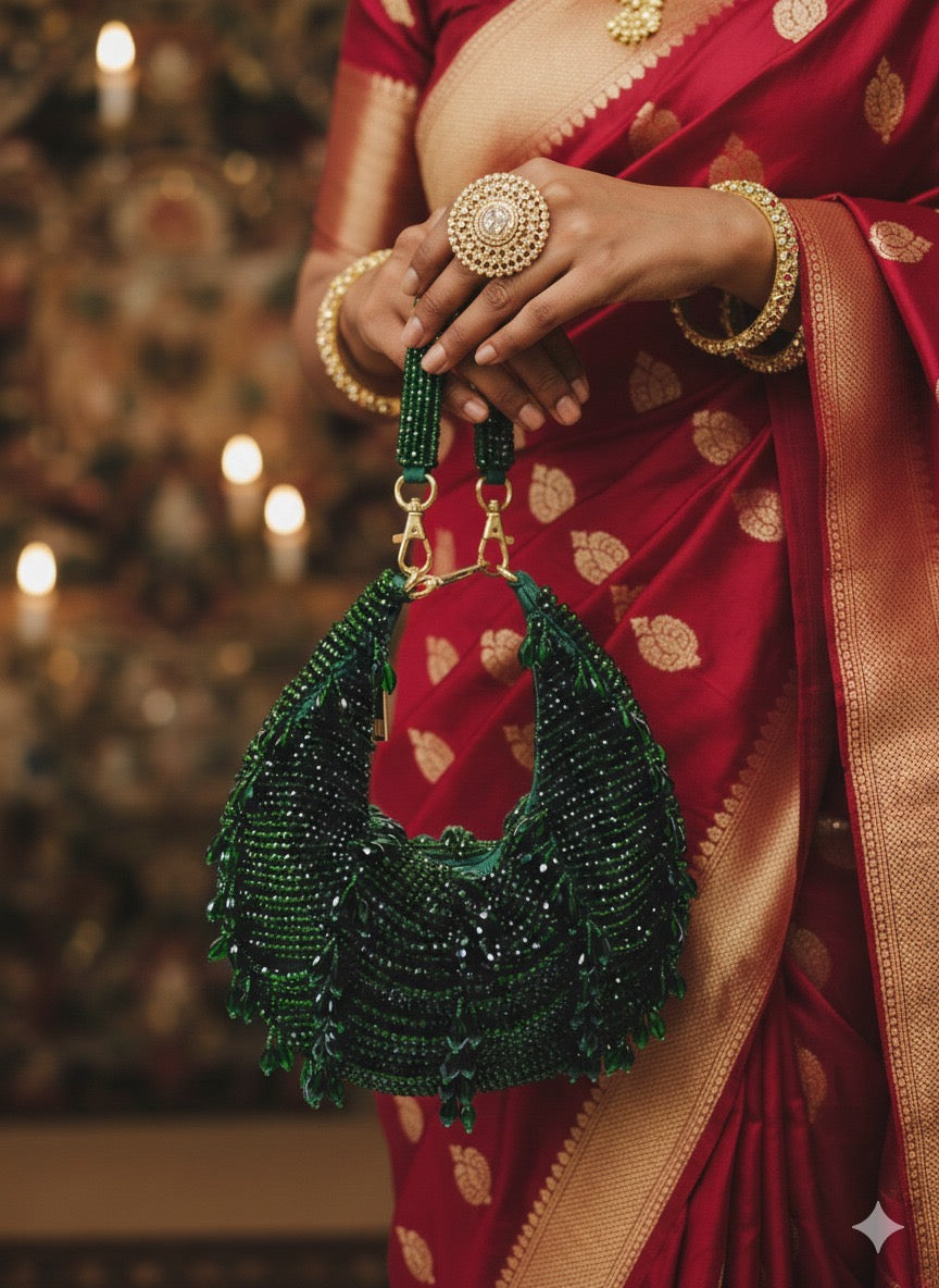 Siera Crystal Moon Bag