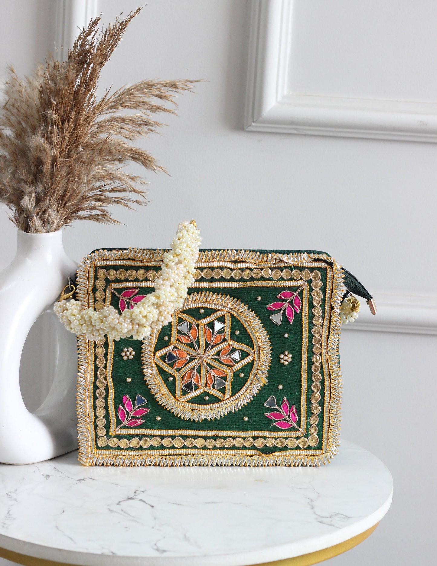Gulbahar Embroidered Clutch