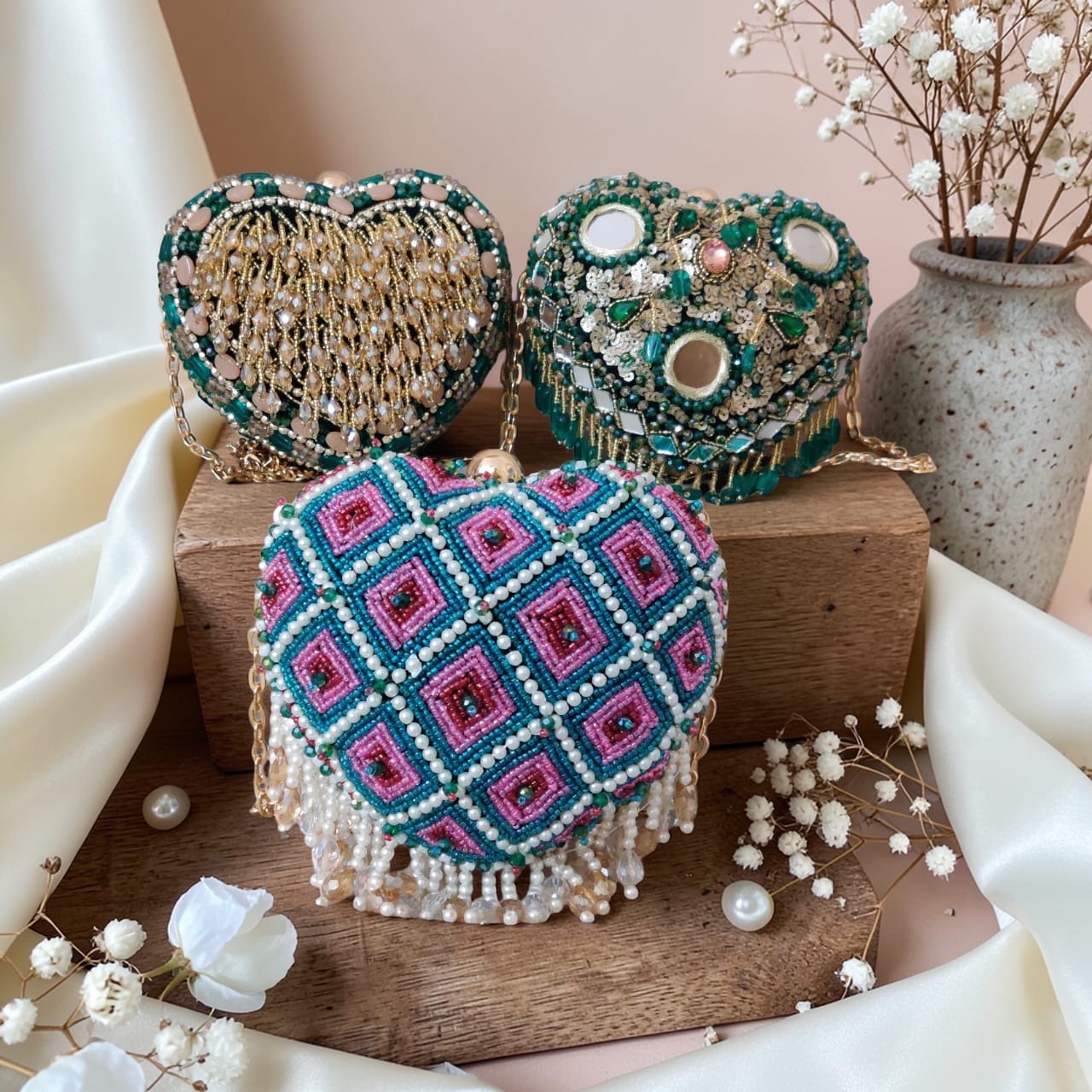 Zehara Heart Bag