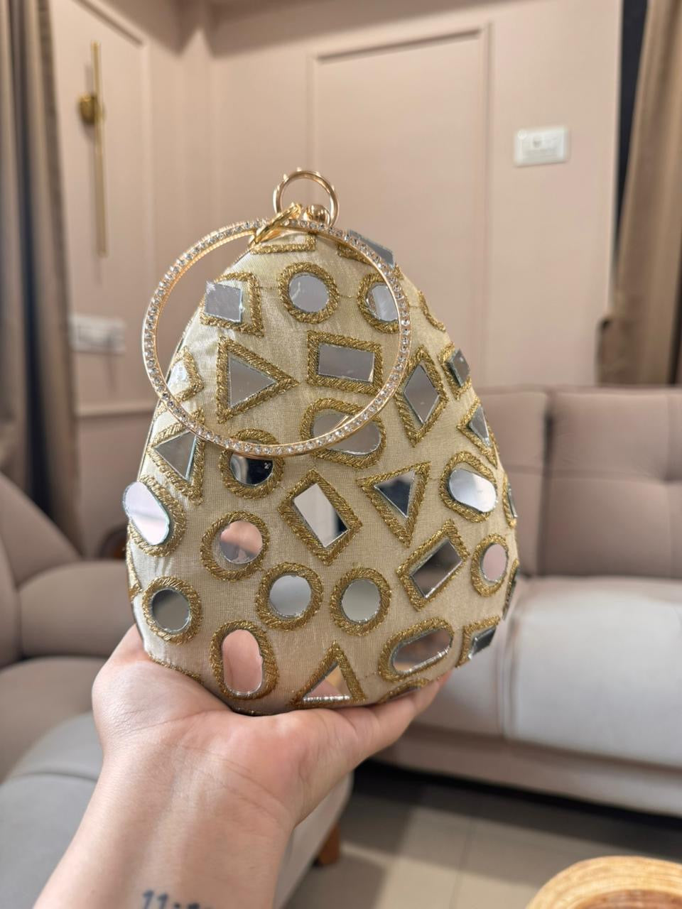 Zareva Oval Bag