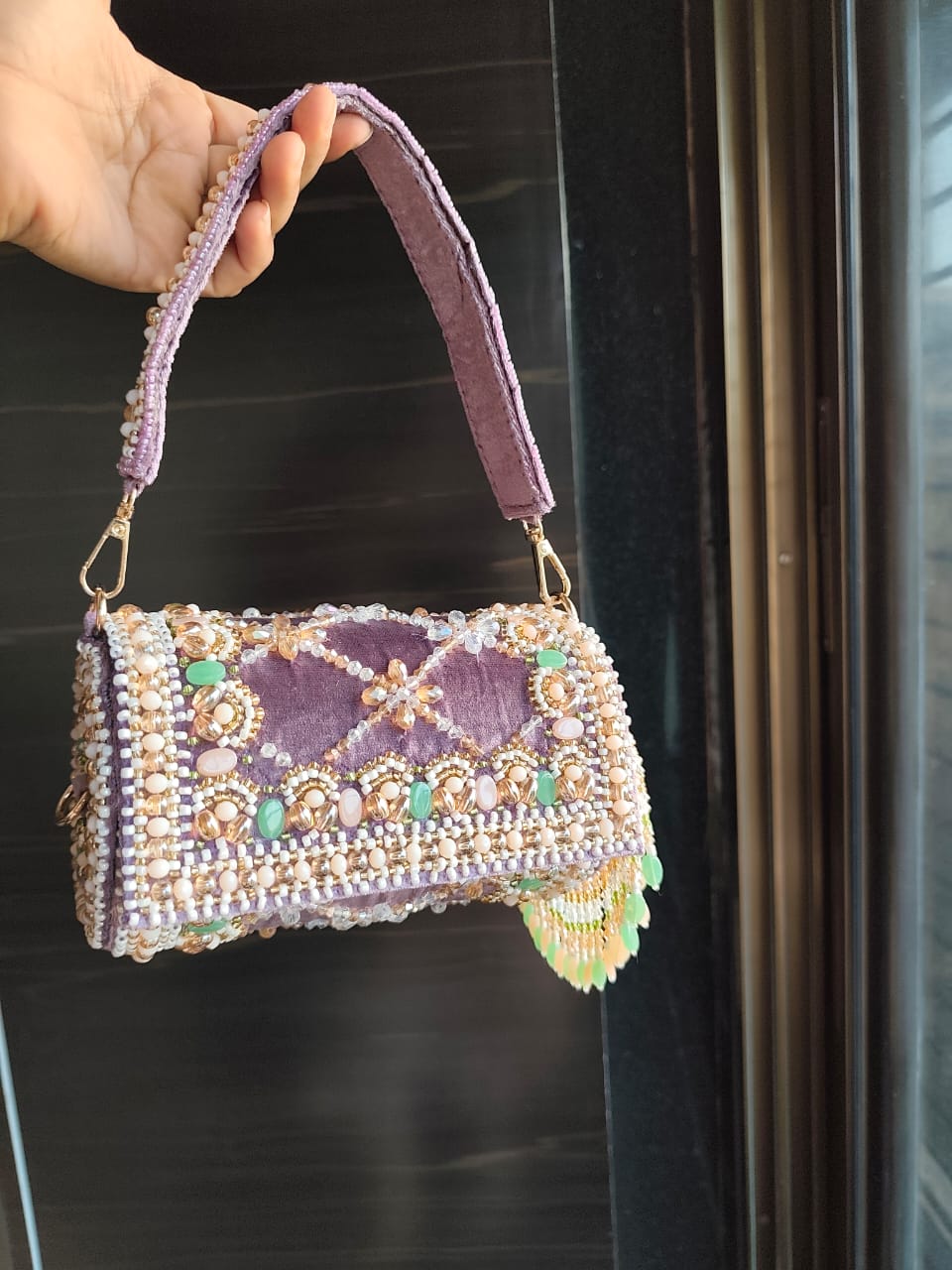 Aayra Crystal Heirloom Bag