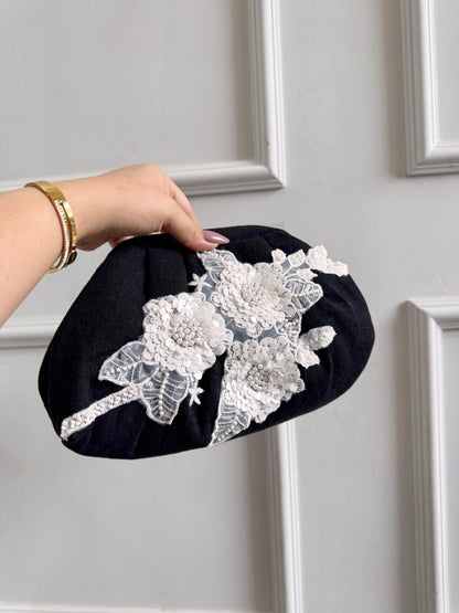 Opulent Floral Lace Batwa