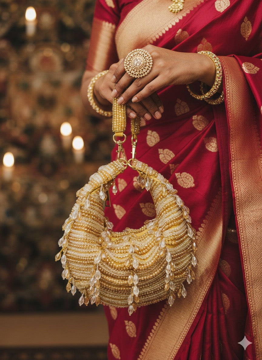 Siera Crystal Moon Bag
