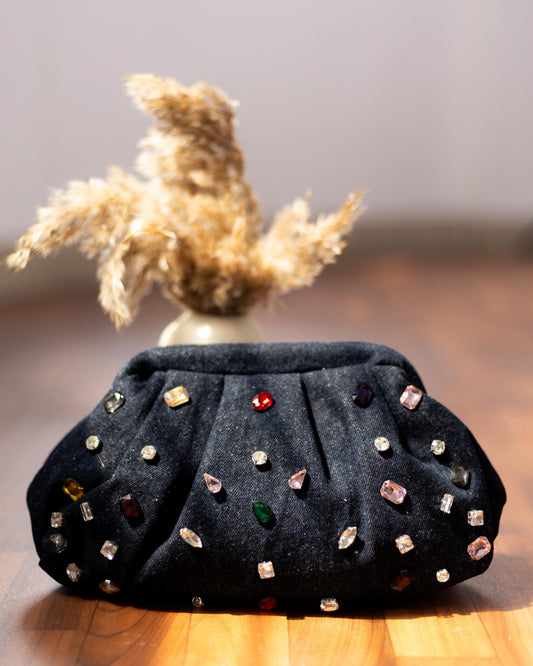 Jewelled Midnight Denim Batwa