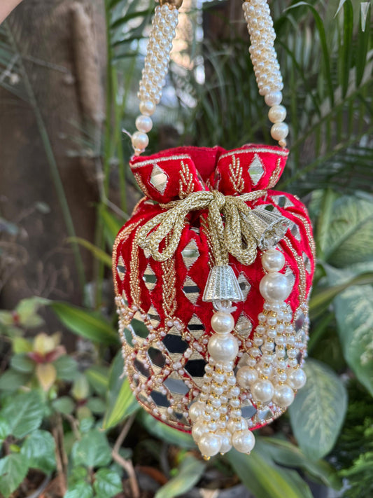 Suhani Mirror Bloom Potli