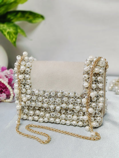Starlight Pearl Evening Bag