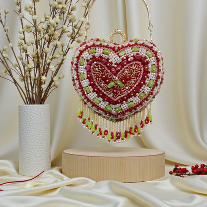 Ruhani Heart Tassel Mini