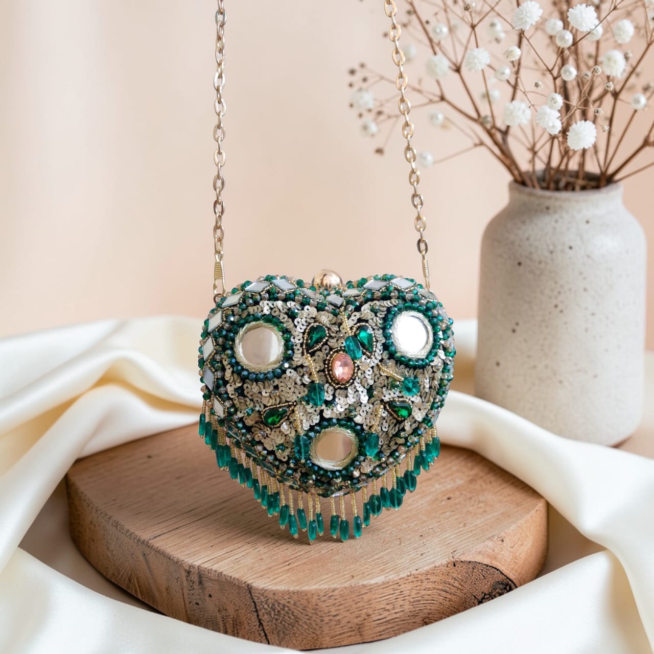 Zehara Heart Bag