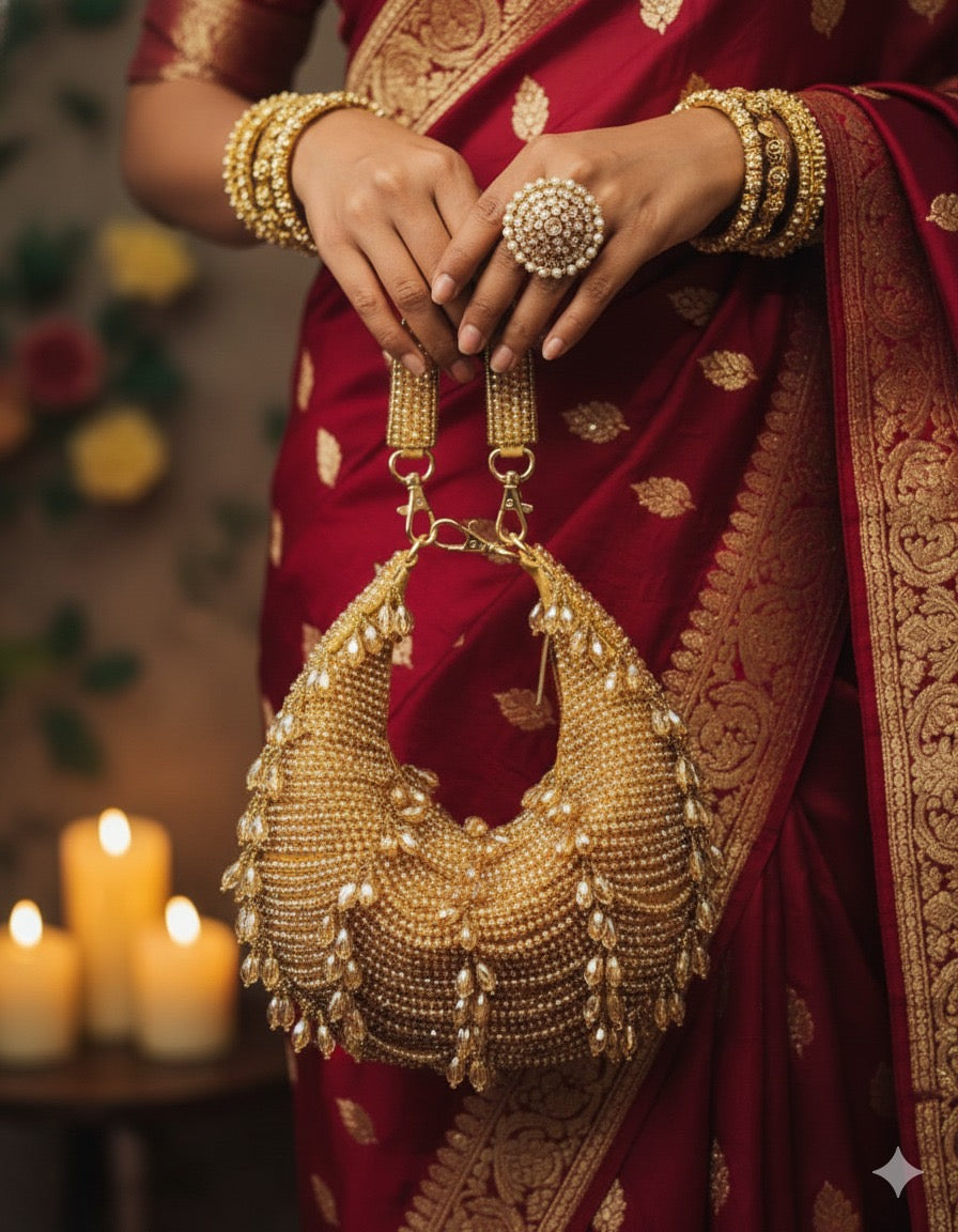 Siera Crystal Moon Bag