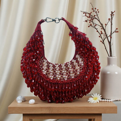 Aabroo Crystal Moon Bag