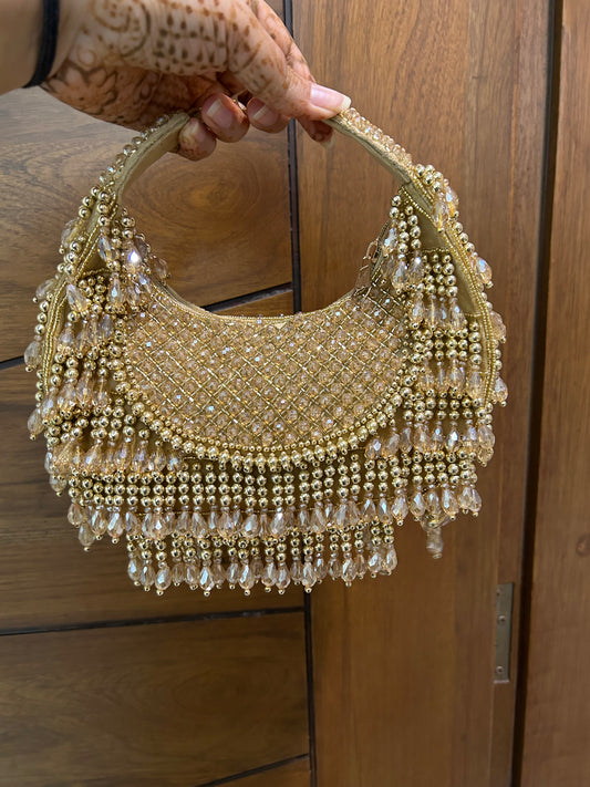 Aabroo Crystal Moon Bag