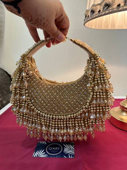 Aabroo Crystal Moon Bag