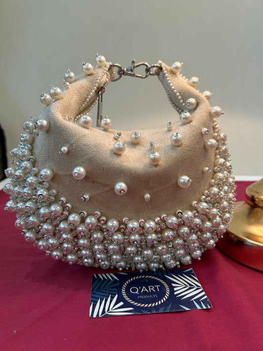 Amara Pearl Moon Bag