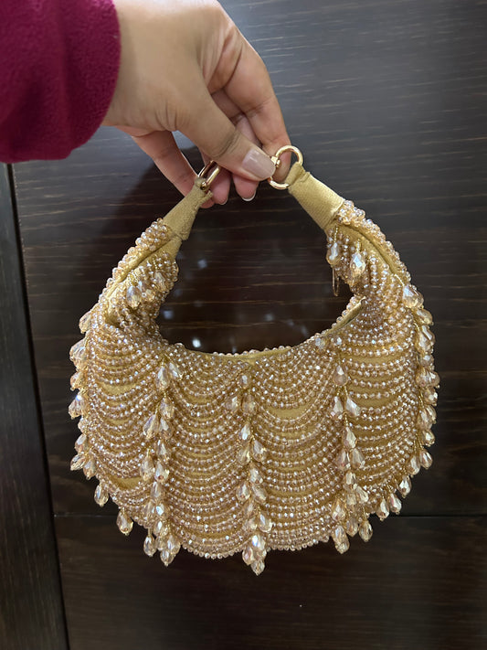 Siera Crystal Moon Bag