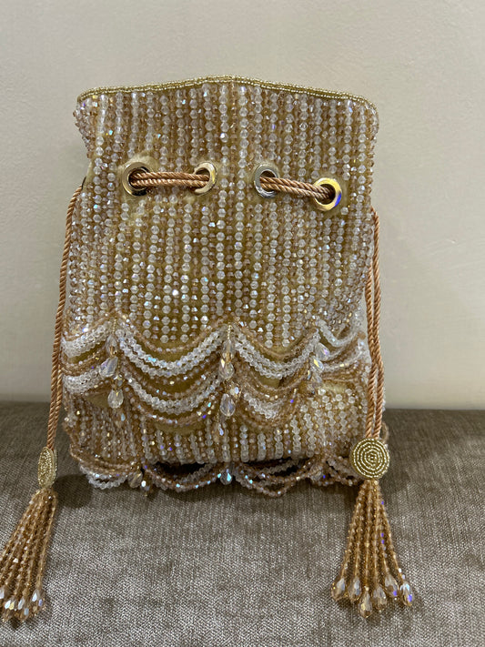 Zalina Dual Crystal Potli