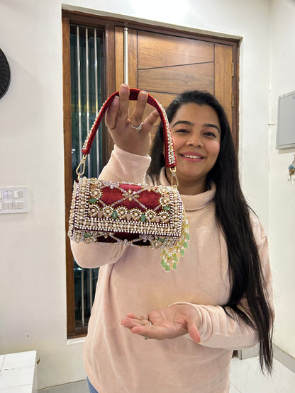 Aayra Crystal Heirloom Bag