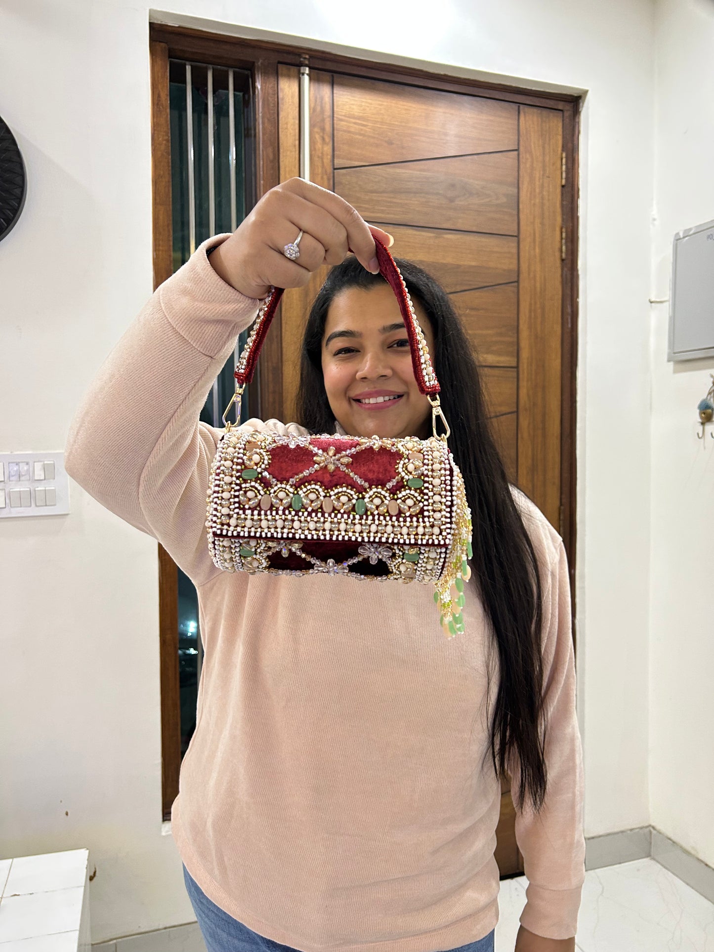 Aayra Crystal Heirloom Bag