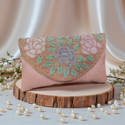 Zarisha Jute Envelope Clutch