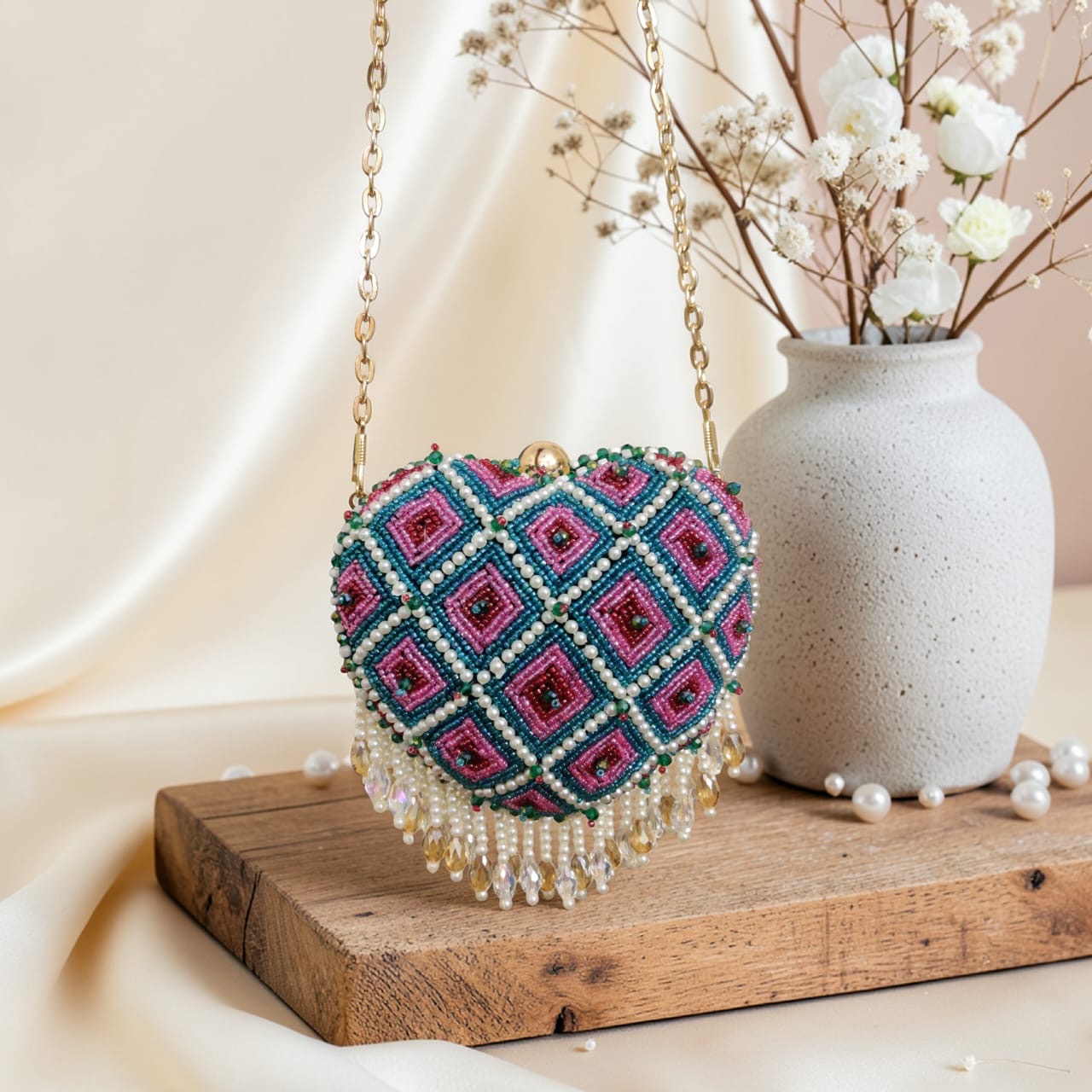 Zehara Heart Bag