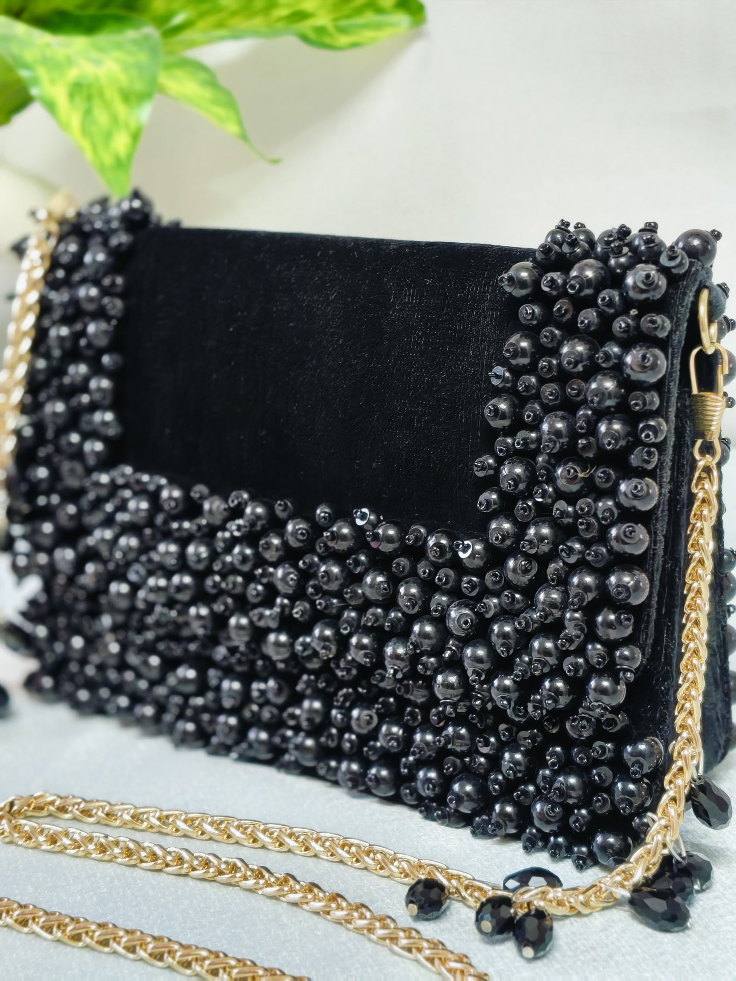 Starlight Pearl Evening Bag