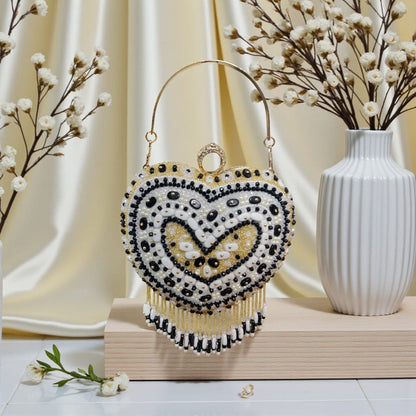 Ruhani Heart Tassel Mini