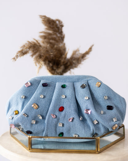 Jewelled Midnight Denim Batwa