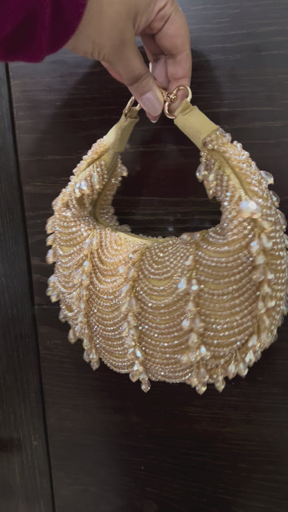 Siera Crystal Moon Bag